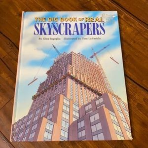 Big Book of‎ Real Skyscrapers vintage educational book